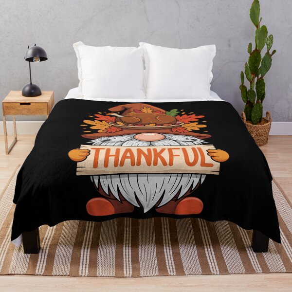 Artikelvorschau, Thanksgiving Gnomes Thankful Turkey Day Herbst entworfen und verkauft von Turbotine.
