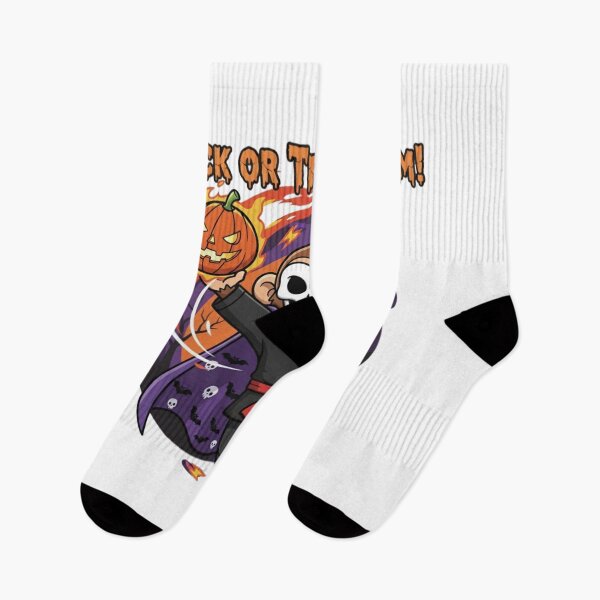 Item preview, Trick or Treat Slam! – Halloween Monkey Dunk Cartoon designed and sold by MoBoCH.