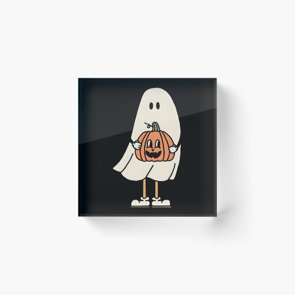 Item preview, Ghost With Pumpkin designed and sold by rukoroupikq.