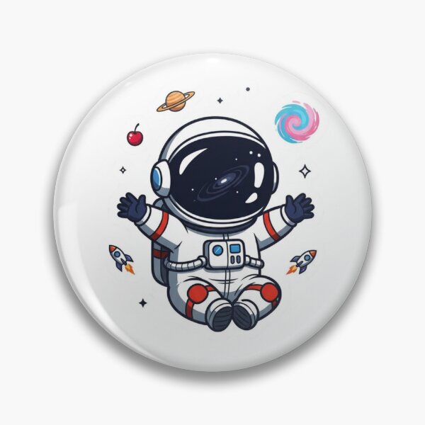 Item preview, Cute Cartoon Space Galaxy | Rocket, Alien Donuts & Candy Planets designed and sold by NewYorkColours.