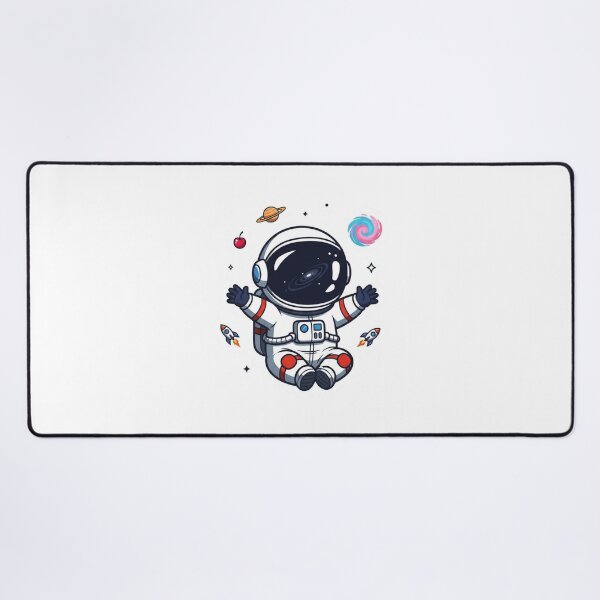 Item preview, Cute Cartoon Space Galaxy | Rocket, Alien Donuts & Candy Planets designed and sold by NewYorkColours.