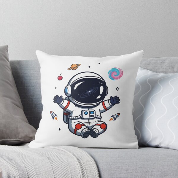 Item preview, Cute Cartoon Space Galaxy | Rocket, Alien Donuts & Candy Planets designed and sold by NewYorkColours.
