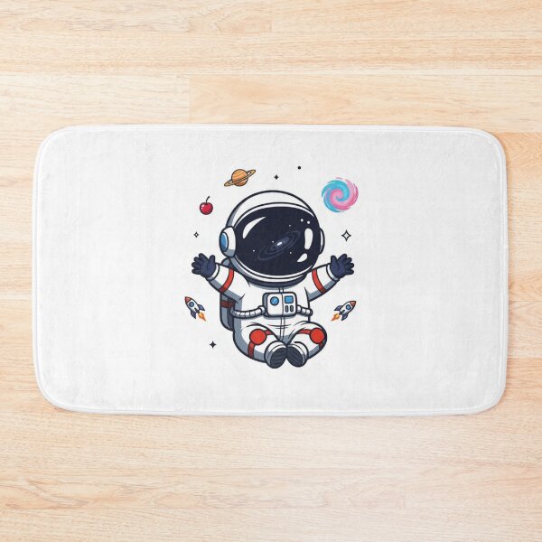 Item preview, Cute Cartoon Space Galaxy | Rocket, Alien Donuts & Candy Planets designed and sold by NewYorkColours.