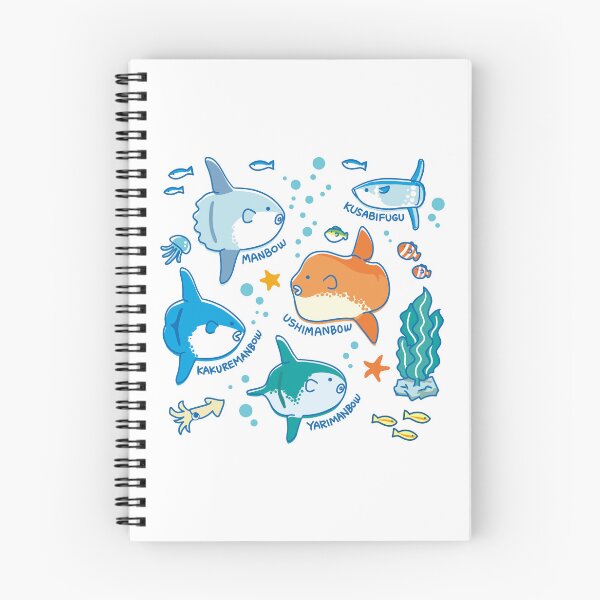 Item preview, Relaxed Ocean Guide – Funny Sunfish Collection designed and sold by AckeeWolf.