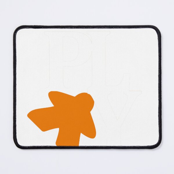 Item preview, Play White w Orange Meeple designed and sold by grifthorse.