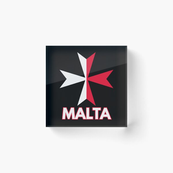 Item preview, Malta Pride with Traditional Red & White Maltese Cross designed and sold by MaltaCollective.