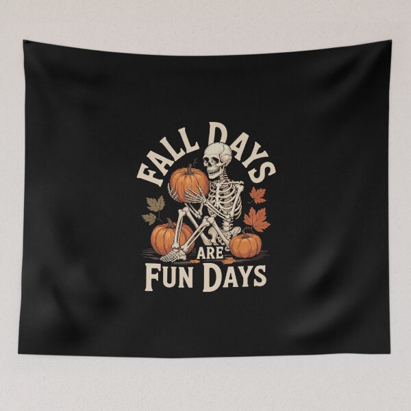 Item preview, Autumn Lovers Fall Pumpkin Spice Skeleton designed and sold by DeadlockCrew.