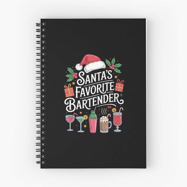 Item preview, Bartender Xmas Santa_s Favorite Bartender Christmas designed and sold by DeadlockCrew.