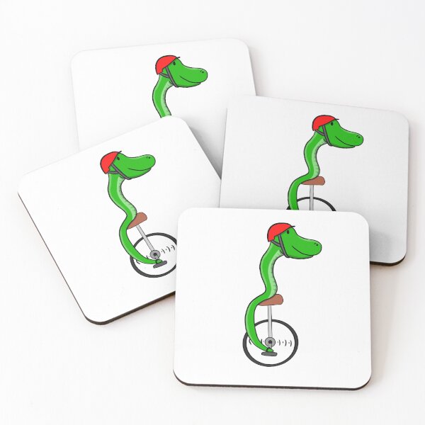 Item preview, Snake on unicycle designed and sold by Adaptixstudio.