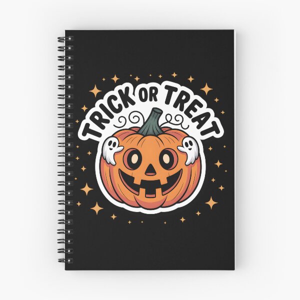 Item preview, Trick or Treat - Cute Jack o' Lantern and Ghosts Sticker designed and sold by FestivityFinds.