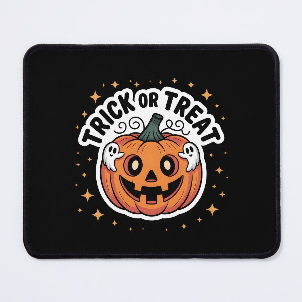 Item preview, Trick or Treat - Cute Jack o' Lantern and Ghosts Sticker designed and sold by FestivityFinds.