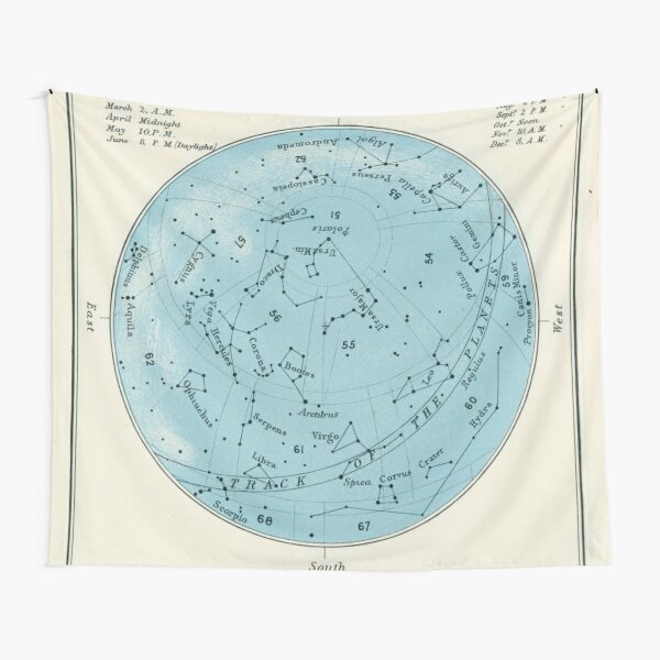 Star map Tapestry