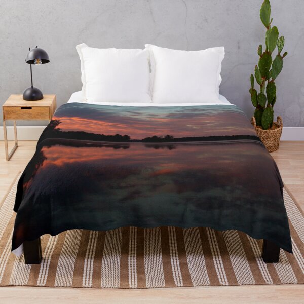 Item preview, lake sunrise designed and sold by Three-Eyed-Cat.