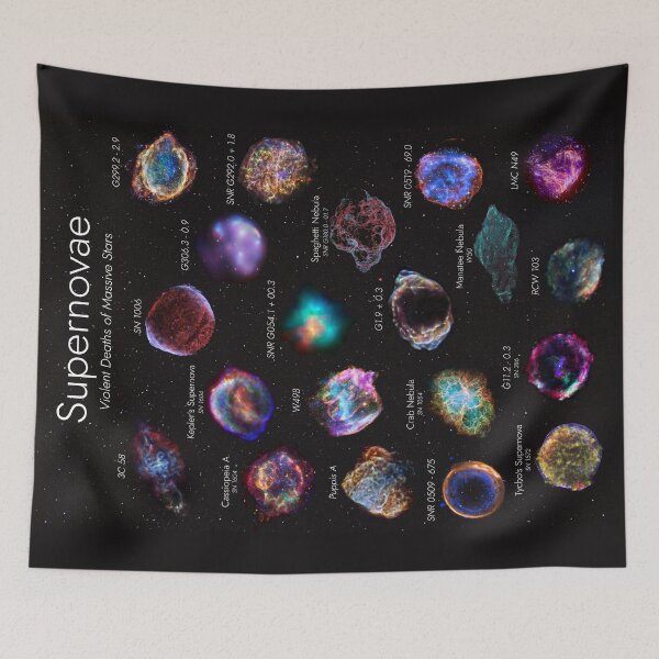 Item preview, Supernovae: Violent Deaths of Massive Stars: Labeled designed and sold by QuartzPointStudios.