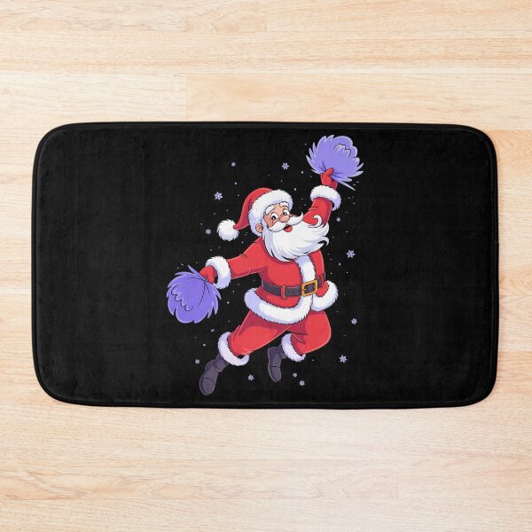 Item preview, Cheerleading Christmas Cheering Santa Claus Cheer designed and sold by DeadlockCrew.