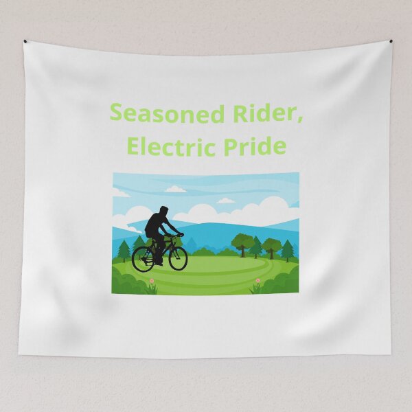 Item preview, Seasoned Rider, Electric Pride designed and sold by Adrianzebrowski.