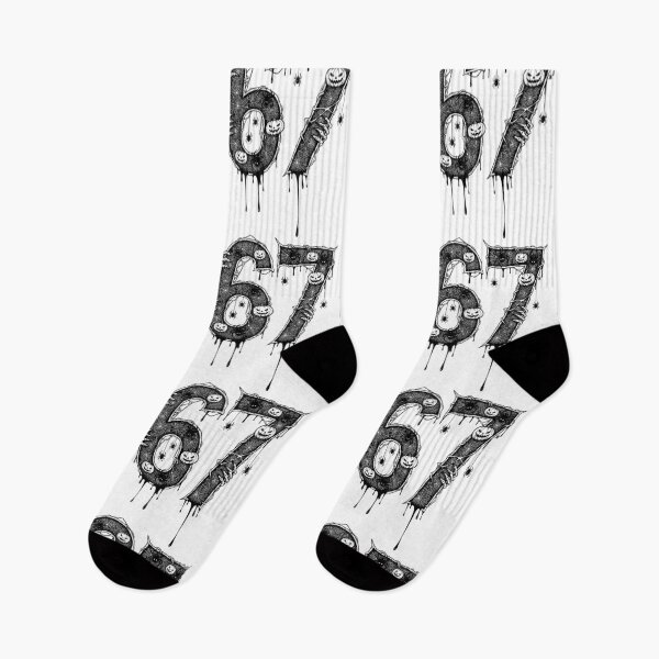 Item preview, 67 Six Seven 6 7 Halloween Meme Funny Slang Spider Web designed and sold by GrandeDuc.