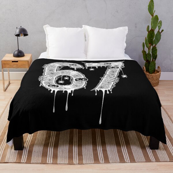 Item preview, 67 Six Seven 6 7 Halloween Meme Funny Slang Spider Web designed and sold by GrandeDuc.