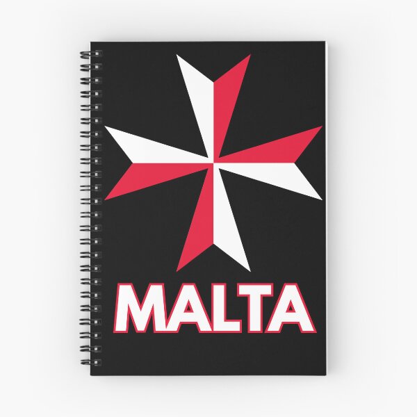 Item preview, Maltese Cross Red and White Malta Design designed and sold by MaltaCollective.