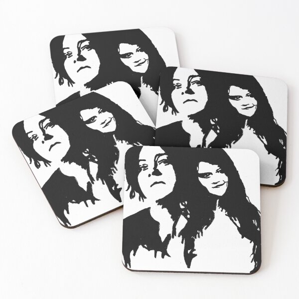 Item preview, Jack and Meg White  designed and sold by Chad's Fresh Art.