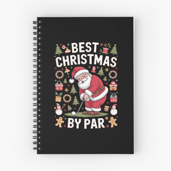 Item preview, Christmas Golf Santa Claus Pun designed and sold by blueyeeti.