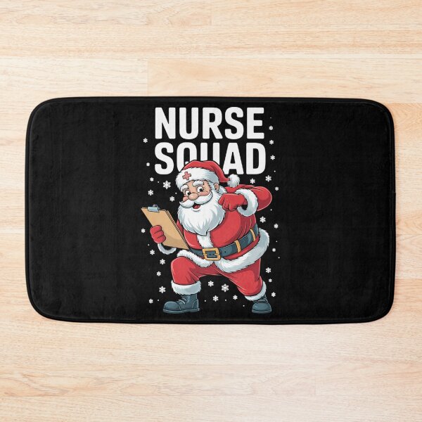 Item preview, Christmas Nurse Squad Christmas Nursing Santa designed and sold by blueyeeti.