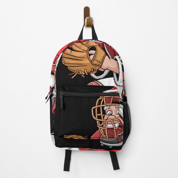 Item preview, Christmas Santa Claus Baseball Catcher Xmas designed and sold by blueyeeti.