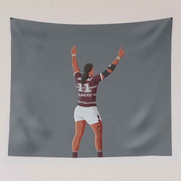 Item preview, Haumole Olakau'atu - Manly Warringah Sea Eagles - National Rugby League / NRL designed and sold by ozsports.