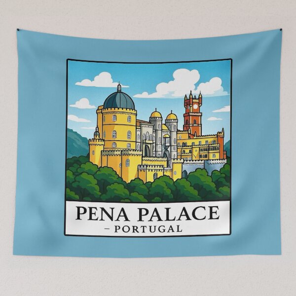Item preview, Pena Palace - Portugal designed and sold by Myra365Art.