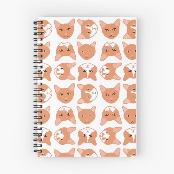 Item preview, Gatos naranjas multidireccionales designed and sold by samitomato.