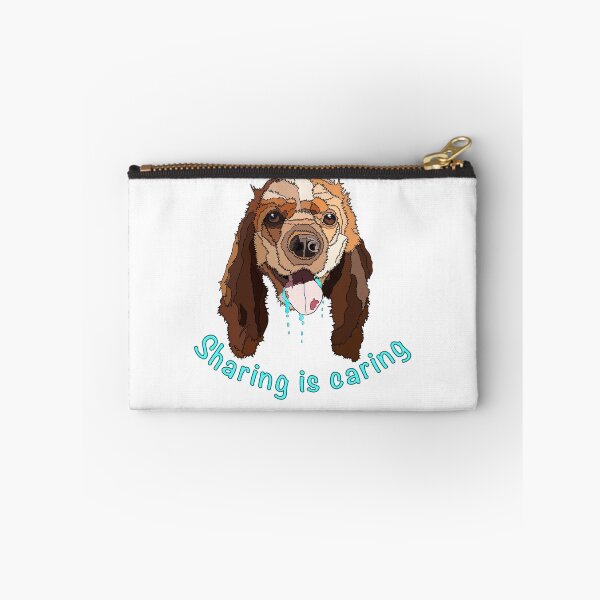 Item preview, Sharing is caring - Cocker Spaniel designed and sold by nostakesart.