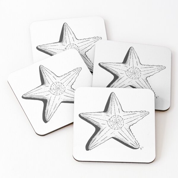 Item preview, Inktober 2025 07 Starfish designed and sold by Chaos and Chlorophyll.