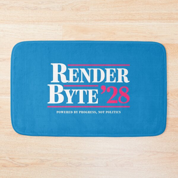 Item preview, Render/Byte ’28 Retro AI Election Parody Shirt – Funny Tech Campaign Tee for Coders, Geeks & Designers designed and sold by ArbitraryTees.