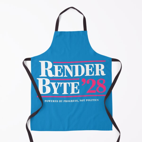 Item preview, Render/Byte ’28 Retro AI Election Parody Shirt – Funny Tech Campaign Tee for Coders, Geeks & Designers designed and sold by ArbitraryTees.
