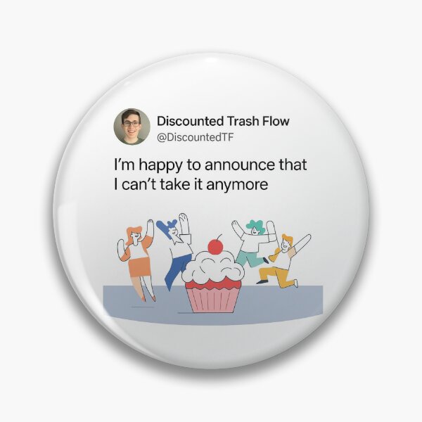Item preview, Funny LinkedIn Burnout Meme – “I Can’t Take It Anymore” designed and sold by feamaster.