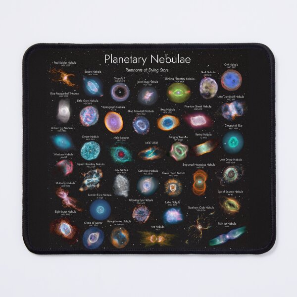 Item preview, Planetary Nebulae - Remnants of Dying Stars: Labeled designed and sold by QuartzPointStudios.