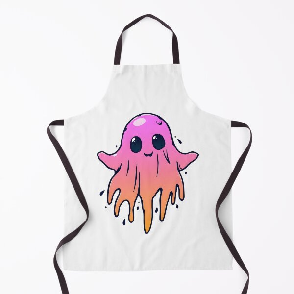 Item preview, Gooey Pastel Ghost - Cute Kawaii Vaporwave Sticker designed and sold by FestivityFinds.