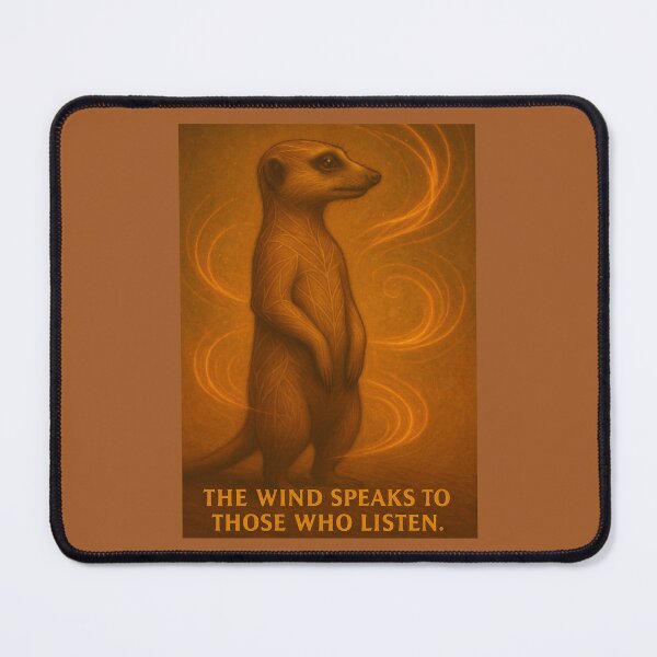 Item preview, The Wind Speaks to Those Who Listen – ElementaLoom Meerkat designed and sold by GeoWild Designs.