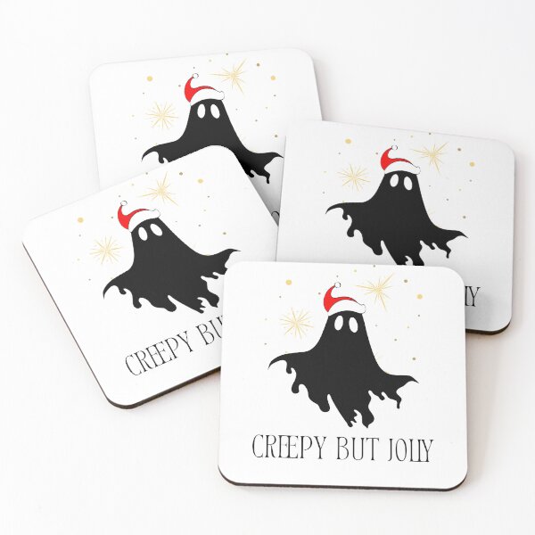 Item preview, Creepy but Jolly | Funny Christmas Spooky Holiday Design designed and sold by luckyhue.