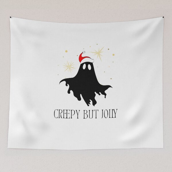 Item preview, Creepy but Jolly | Funny Christmas Spooky Holiday Design designed and sold by luckyhue.