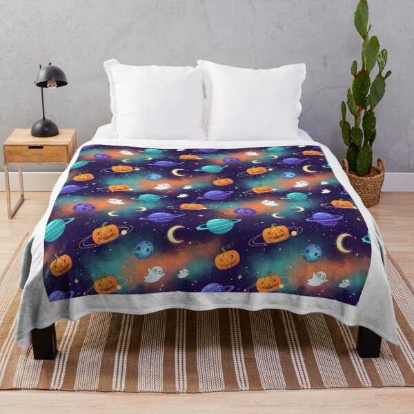 Item preview, Stardust Phantoms Celestial Slumber Galactic Night Watch Muted Spooky Galaxy Ghostly Cosmos Pattern designed and sold by Gallery-yuuna .
