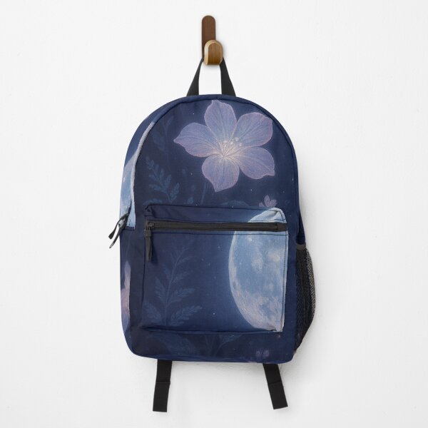 Item preview, Moonlit Whisper – Dreamy Romantic Garden Under the Silver Moon designed and sold by IZZATH.