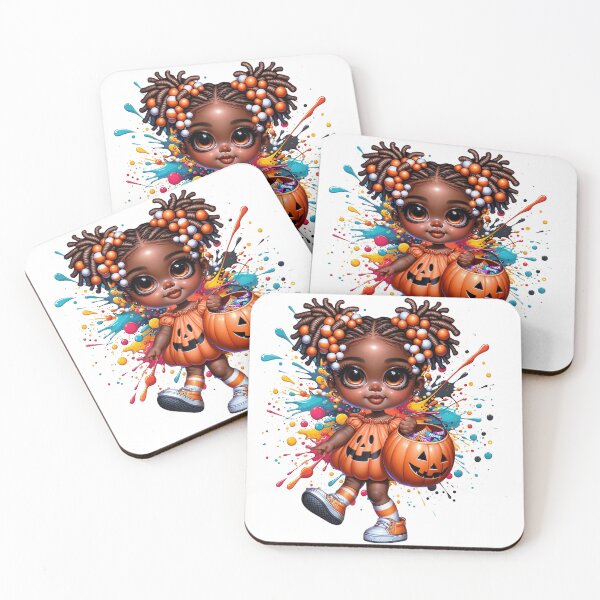 Item preview, Happy Melanin Girl Halloween Pumpkin Costume designed and sold by Lulunza.