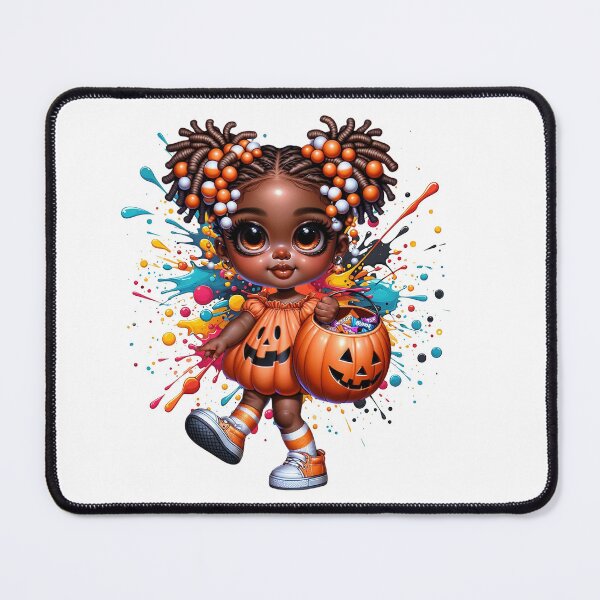 Item preview, Happy Melanin Girl Halloween Pumpkin Costume designed and sold by Lulunza.
