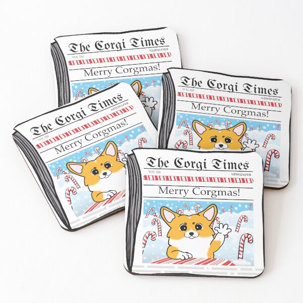 Item preview, Merry Corgmas!! designed and sold by Benjis-Doodles.