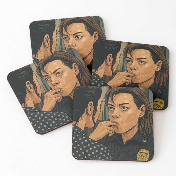 Item preview, Honey Don't Margaret Qualley and Aubrey Plaza Scene designed and sold by PopCultureAndStuff.