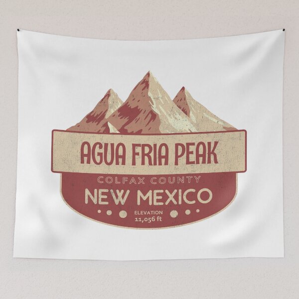 Item preview, Agua Fria Peak, Colfax County, New Mexico, Mountain Design designed and sold by Wanderful-roads.