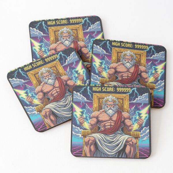 Item preview, Arcade retro Zeus designed and sold by CyberdogStudios.