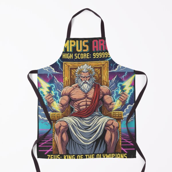 Artikelvorschau, Retro Arcade Zeus entworfen und verkauft von CyberdogStudios.