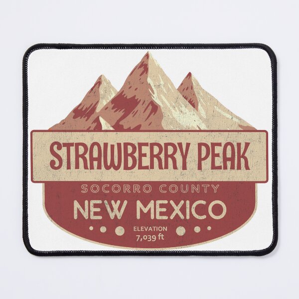 Item preview, Strawberry Peak, Socorro County, New Mexico, Mountain Design designed and sold by Wanderful-roads.